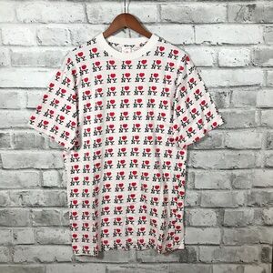 I Love NY Allover Print T-Shirt XL